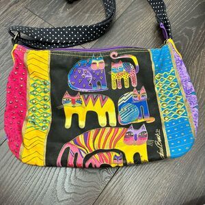 Laurel Burch Women’s Cat Crossbody Crazy Cat Lady